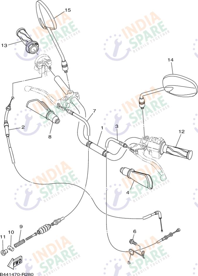 STEERING HANDLE & CABLE